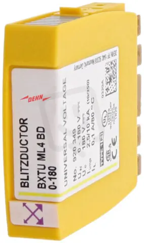 Kombinovaný svodič přepětí - modul BLITZDUCTOR XTU pro 2 páry vedení, LifeCheck Nejlepší Volba