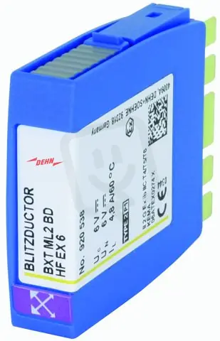 Autentický Svodič přepětí modul BLITZDUCTOR XT Ex (i) pro jiskrově bezpečné měřicí obvody