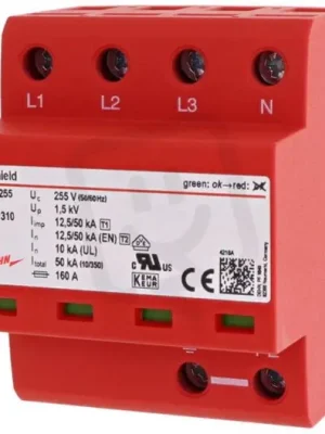 Výhodná Nabídka Aplikačně optimalizovaný kombinovaný svodič DEHNshield typ 1+2 pro 3fáz TT/TN-S