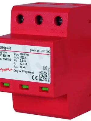 Nejprodávanější Svodič přepětí DEHNguard M pro FV do 600V DC s dálk. signalizací 950536