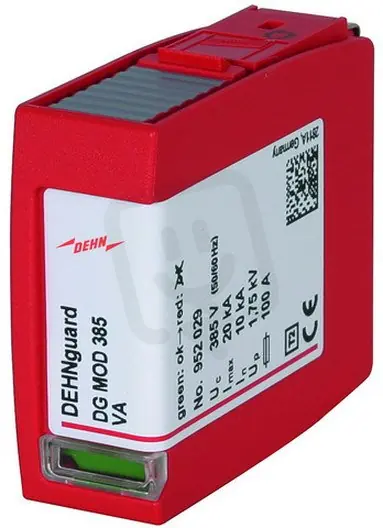 Vysoce Kvalitní Svodič přepětí - ochranný modul s varistorem pro DEHNguard S VA 952029