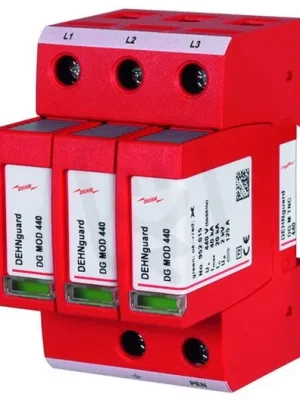 Svodič přepětí DEHNguard M 3-pólový pro TN-C systémy 952303 Poslední Šance