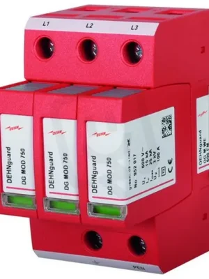 Odeslání Ihned Svodič přepětí DEHNguard M 3-pólový pro TN-C systémy 952307