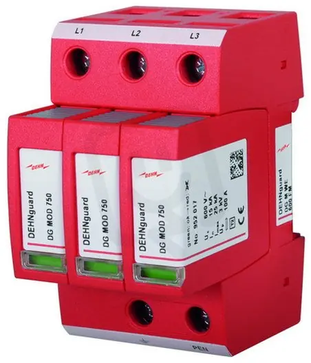 Odeslání Ihned Svodič přepětí DEHNguard M 3-pólový pro TN-C systémy 952307