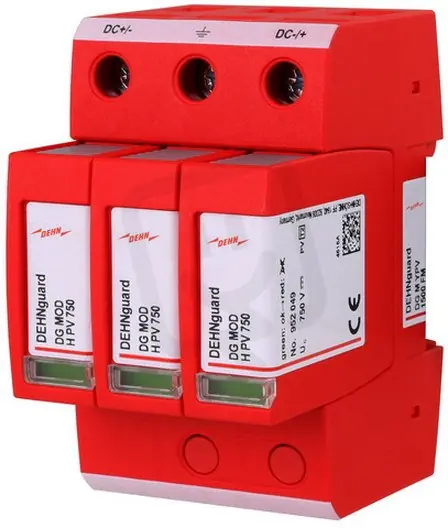 Cenová Bomba Svodič přepětí Typ 2 DEHNguard M Vícepólový pro FV systémy do 1500V DC 952567