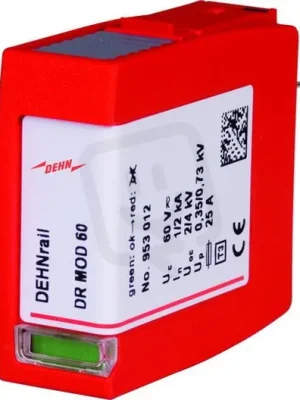 Svodič přepětí - ochranný modul pro DEHNrail M 2-pólový, 60V 953012 Akční Nabídka