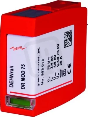 Hit Sezóny Svodič přepětí - ochranný modul pro DEHNrail M 2-pólový, 75V 953013