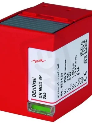 Ihned K Objednání Svodič přepětí - ochranný modul pro DEHNrail M 4-pólový, 255V 953020