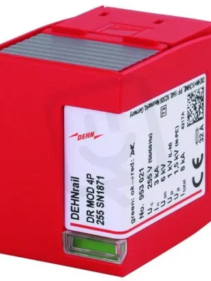 Omezená Nabídka Svodič přepětí ochranný modul pro DEHNrail M 4-pólový 255V pro M32A 953021