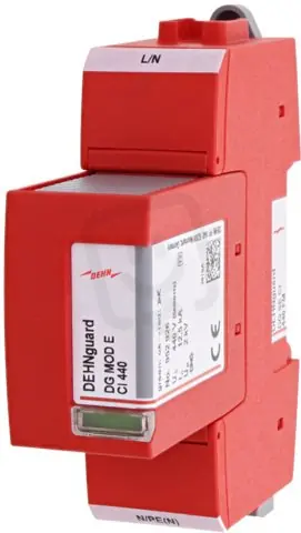 Dehn 952920 Svodič přepětí typ 2 DEHNguard SE CI 1p 440V AC dálková signalizace Omezená Nabídka