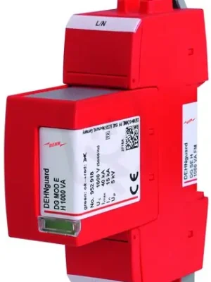 Svodič přepětí typ 2 DG SE H 1000 VA FM 1pól Uc 1000V AC Varistor + GDT Speciální Cena