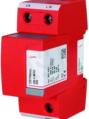 Vrácení Zdarma Svodič bleskových proudů DEHNbloc H M 1-pólový, 255V AC 961122