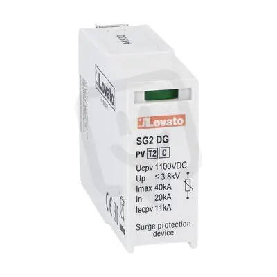 Omezená Nabídka Lovato SGX02DGK10M3 Výměnný modul přepěťové ochrany SG2D 1100VDC