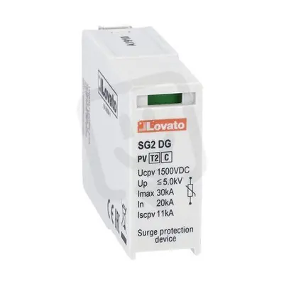 Novinka Lovato SGX02DGK50M3 Výměnný modul přepěťové ochrany SG2D 1500VDC
