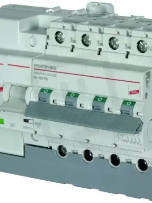 Ochranna vůči přepětí pro jističe 4-pólový C32 A DEHN 900786 Akce