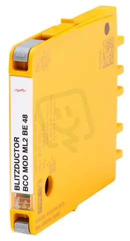Kombinovaný svodič - modul pro 2 vodiče BLITZDUCTORconnect stavový terčík Akční Nabídka