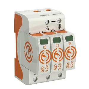 Výprodej OBO V20-3-280 Svodič přepětí typ 2 3P 40kA(8/20) 280V