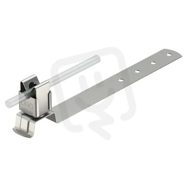 Autentický OBO 157 F-VA 410 Střešní držák vedení 8mm Nerez ocel materiál 1.4307 A2 1.4301