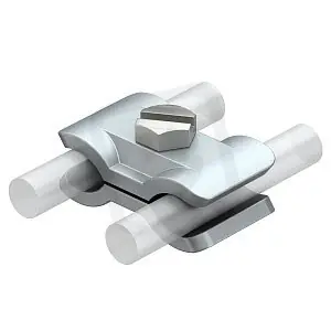 OBO 259 A ST Paralelní svorka mořeno 10-20mm Ocel St Ověřený