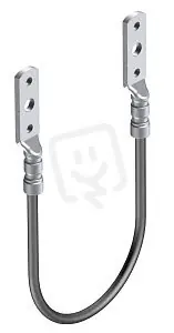 Novinka 853400 Překlenovací lano, 400mm, černá měď, Cu OBO 5331017