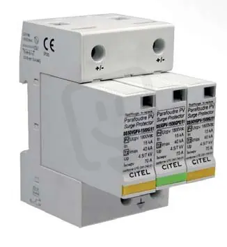 Přepěťová ochrana 2 pro fotovoltaiku DS50VGPVS-1500G/51 CITEL 481511 Nová Kolekce
