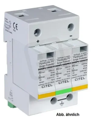 Autentický Přepěťová ochrana 2 pro FV DS50PVS-1000G/51 1000 Vdc CITEL 480391