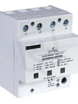 Přepěťová ochrana 1+2+3 AC DUT 250VG-300/TNS TNS/řazení 4+0 CITEL 3597 Originální