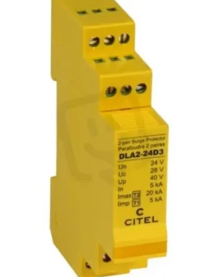 Přepěťová ochrana Telecom/Data DLA2-170 170V, 2 páry CITEL 640611 Rychlé Dodání