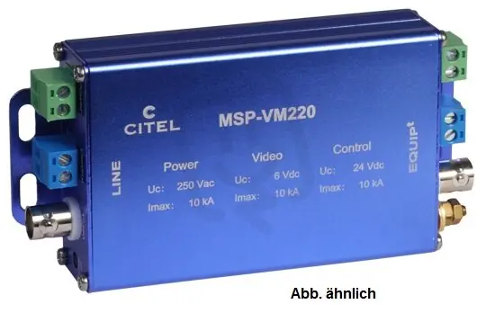 Hit Sezóny Přepěťová ochrana pro video MSP-VM24-2P CITEL 420432