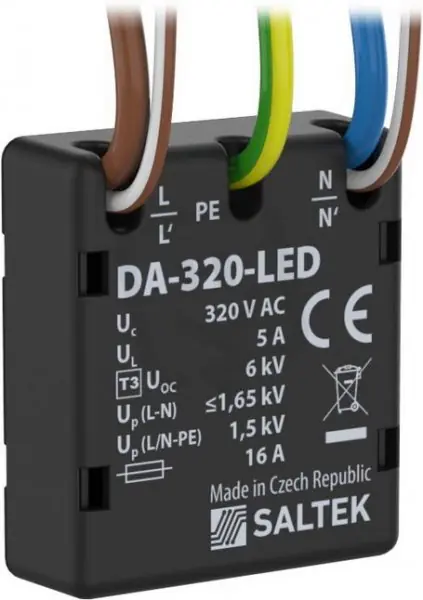 DA-320-LED modul s přepěťovou ochranou h SALTEK A06740 Nejlepší Volba