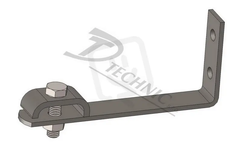 PV 23 Al Podpěra vedení na plechové střechy L=110 mm DT TECHNIC 420115 Přímo Od Výrobce