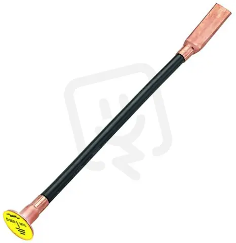 Dehn 419501 Měděnný zemnící bod s kabelem NYY-O M16 styčnice 80X30mm D 700mm Omezená Nabídka