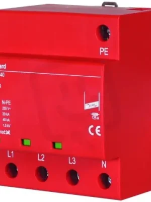Svodič přepětí typ 2 DEHNguard 4-pólový pro TT- a TN-S-systémy 900456 Objednat Nyní