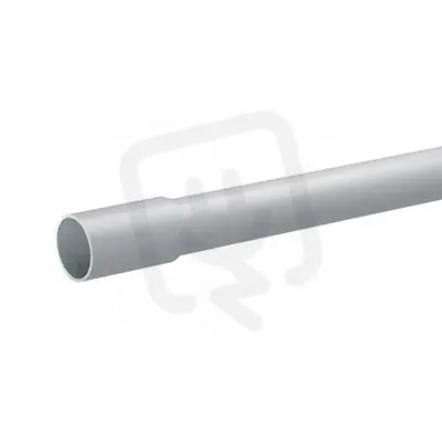 Pevná hrdlová trubka, samozhášivá, bezhalogenová, 3m, 20mm, 320N, 102m, šedá Must-Have
