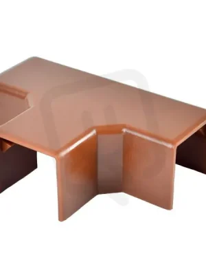 Kryt odbočný 8624, LHD 20x20, imitace dřeva - dub tmavý KOPOS 8624_I2 Expresní Doručení