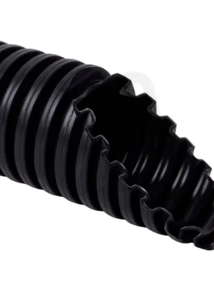 Ohebná trubka PVC MONOFLEX pr. 32 mm, 22212, 320N/5cm, černá. Aktuální