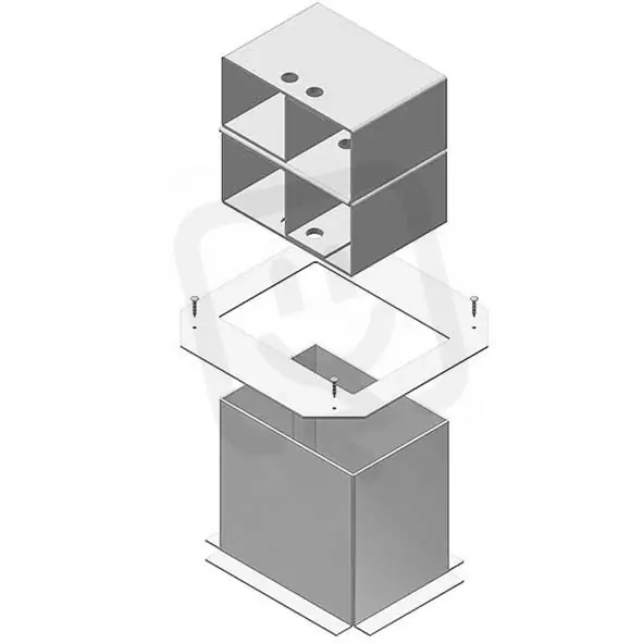 Element pro NEO box, PP, čtvercový tvar 270x270 mm HL SYSTEM HL VEVV3 Objednat Nyní
