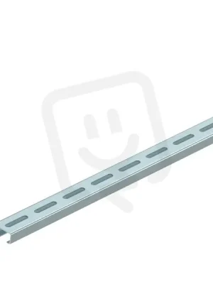 Víkendová Akce OBO AML3518P2000FS Profilová lišta děrovaná šířka výřezu 16,5mm 2000x35x18 Ocel