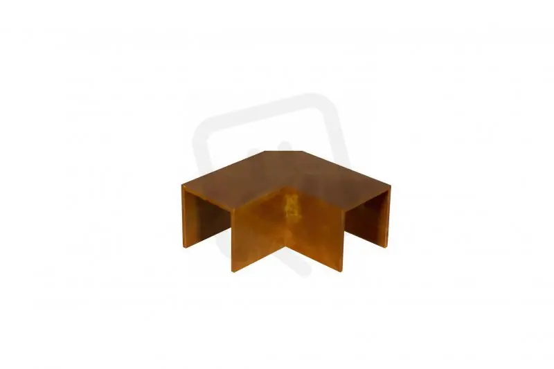 Odeslání Ihned Úhel plochý 18x18mm, imitace dřeva tmavá MALPRO 11818-8835
