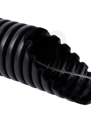 Ohebná trubka UV stabilní PE LPE-1 20 mm s drátem, 22423, 320N/5cm, černá Speciální Cena