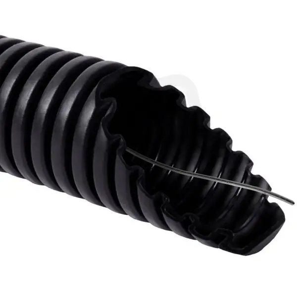 Ohebná trubka UV stabilní PE LPE-1 20 mm s drátem, 22423, 320N/5cm, černá Speciální Cena
