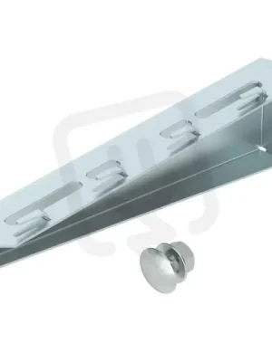 Nakupujte Hned Nástěnný výložník OBO MWAG 12 21 FS pro mřížový žlab B210mm Ocel
