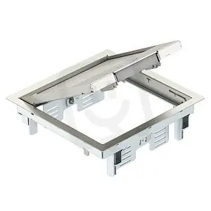 Sezónní Sleva OBO GES4M-2 10U Přístrojová jednotka pro montáž kanálů 223x223x70 Nerez ocel