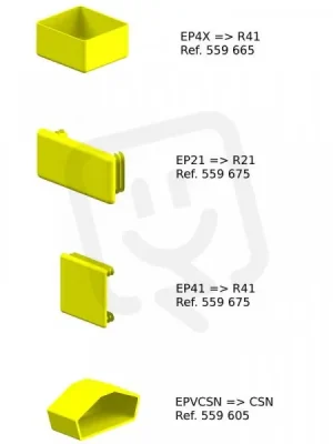 Nová Kolekce EP41 PVC - plastová koncovka CABLOFIL CM559625