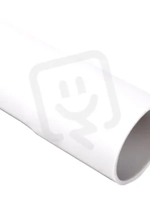 Dokud Zásoby Vydrží Tuhá hrdlovaná trubka PVC pr. 20 mm, 22411, 320N/5cm, bílá, délka 3 m.