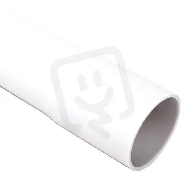 Dokud Zásoby Vydrží Tuhá hrdlovaná trubka PVC pr. 20 mm, 22411, 320N/5cm, bílá, délka 3 m.