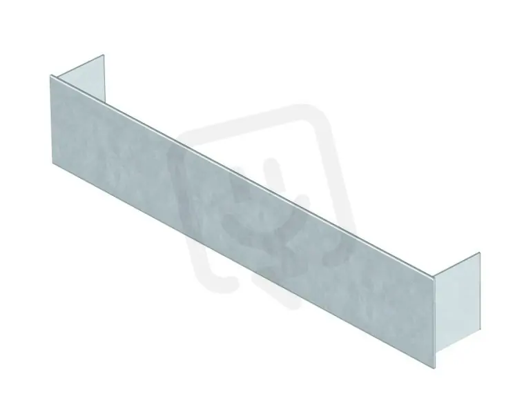 OBO SES 25047 Koncový uzavírací díl 250x47mm Ocel pásově zinkováno Jen Po Omezenou Doba