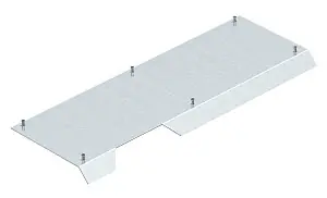 Ověřený OBO 7404936 Plné víko AIKF D 25040T150