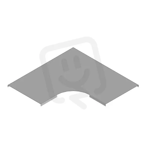 Víko oblouku 90° pro žlaby 125 lakované obvodově (Mars) KOPOS NVO 90X125_EO Expresní Doručení