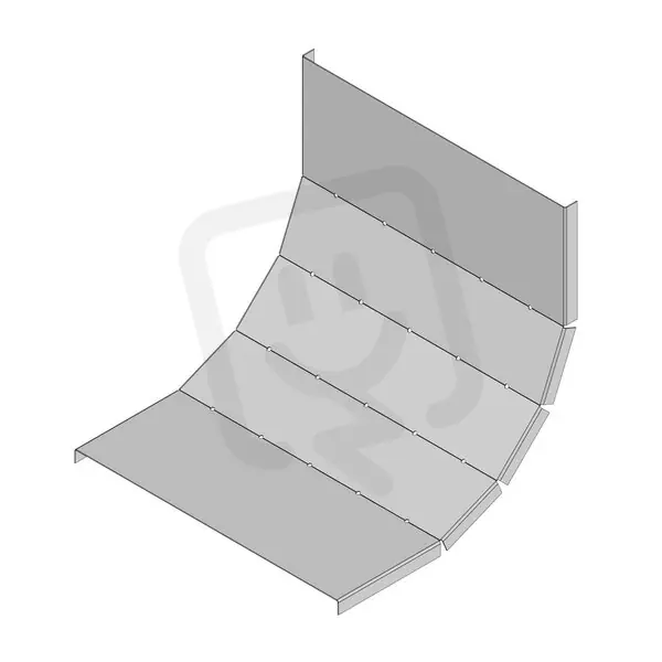 Víko stoupajícho oblouku 250 lakované obvodově (Mars) KOPOS NVSO 90X250_EO Jen Po Omezenou Doba